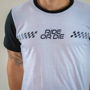t-shirt Ride or die 737 motif