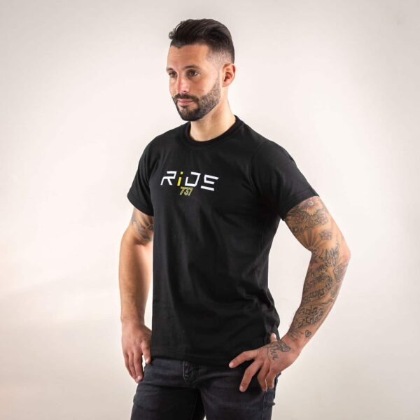 t-shirt Ride I Noir 737 Homme