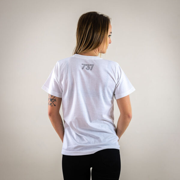 t-shirt Love it Blanc 737 Femme dos
